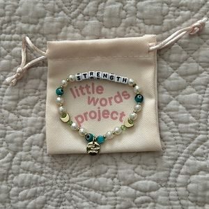 Little Words Project evil eye Strength bracelet.